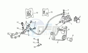 Nevada 350 drawing Brake caliper