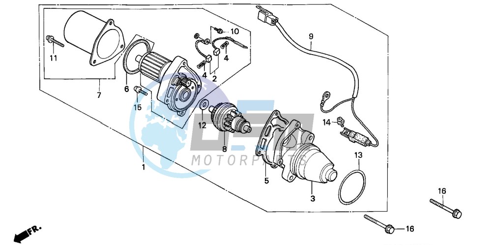 STARTING MOTOR