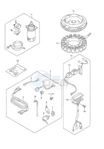 DF 25 drawing Starting Motor