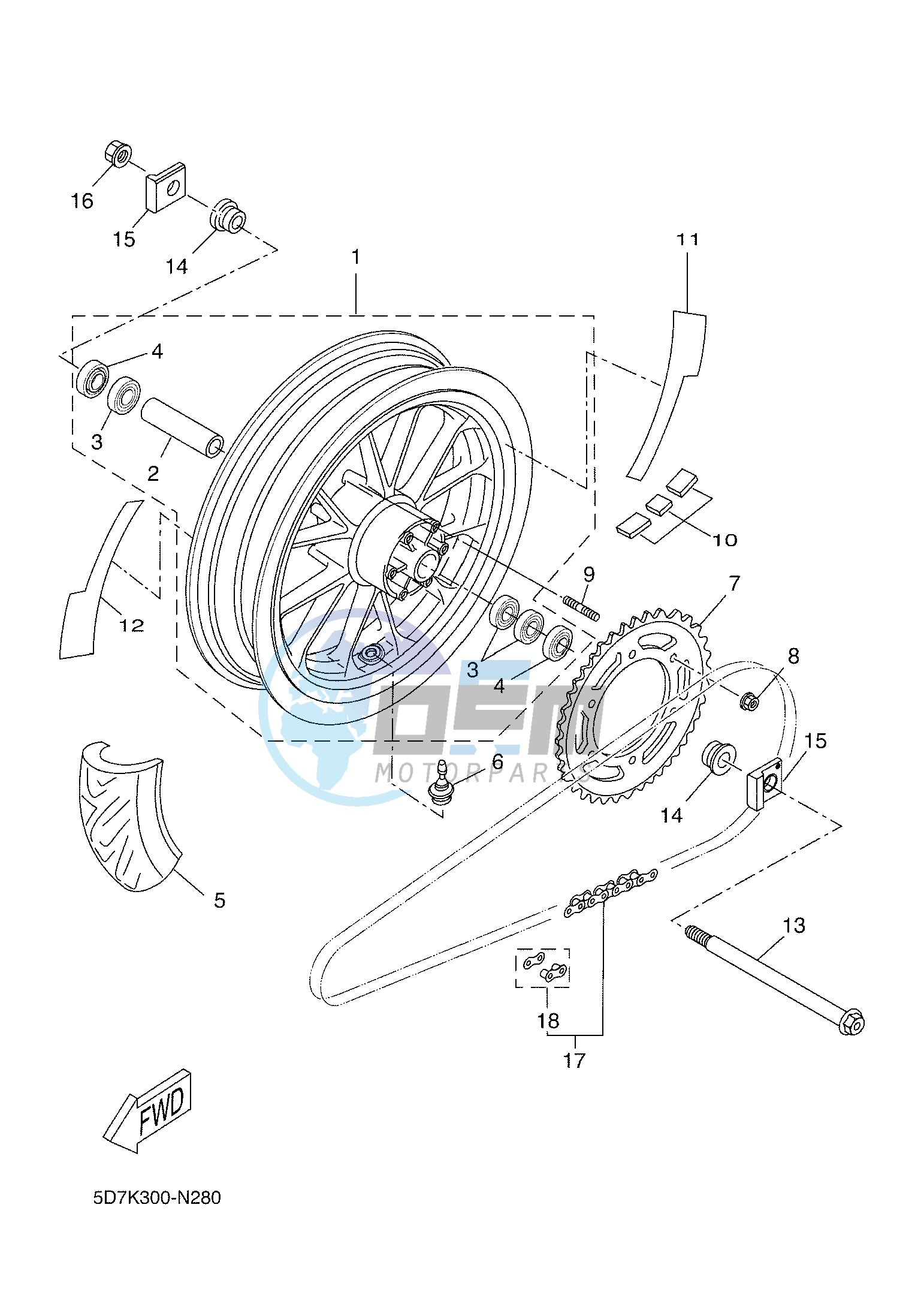 REAR WHEEL