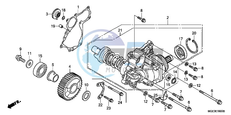 SIDE GEAR CASE