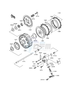 W800 EJ800AFFA GB XX (EU ME A(FRICA) drawing Clutch