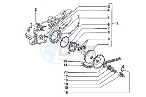 Hexagon 125 LX drawing Driving pulley