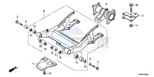 NC750XAH Europe Direct - (ED) drawing FRONT WHEEL