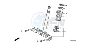 CB1000R9 Europe Direct - (ED) drawing STEERING STEM