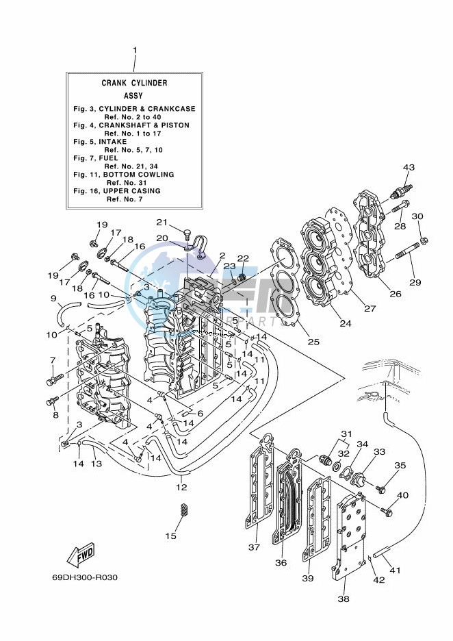 CYLINDER--CRANKCASE