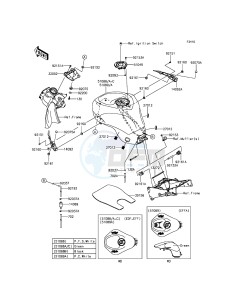 NINJA_ZX-6R ZX636EDF FR GB XX (EU ME A(FRICA) drawing Fuel Tank