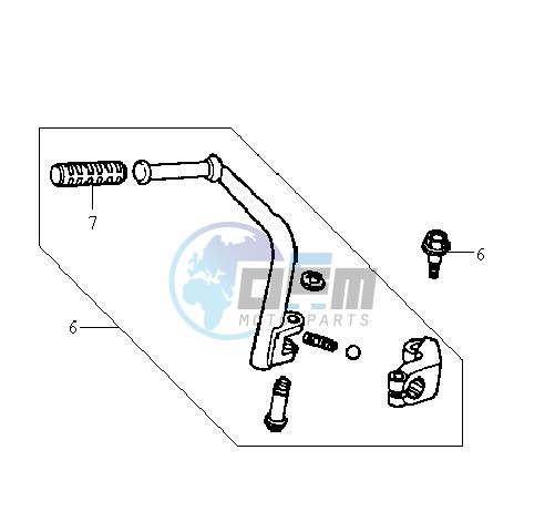 KICKSTARTER PEDAL