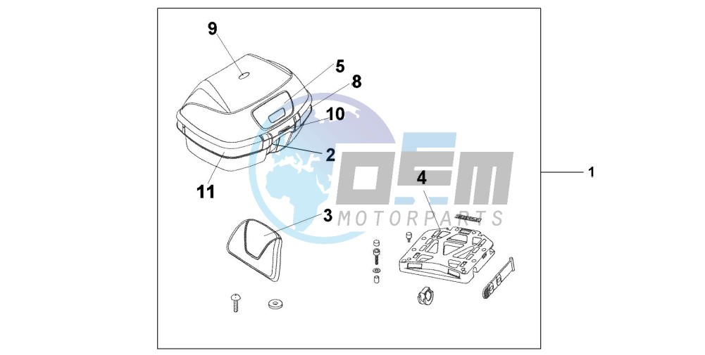 TOP BOX 45L