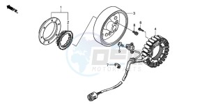 TRX500FPE drawing GENERATOR