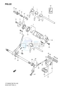 LT-F400 (P28-P33) drawing GEAR SHIFTING (1)