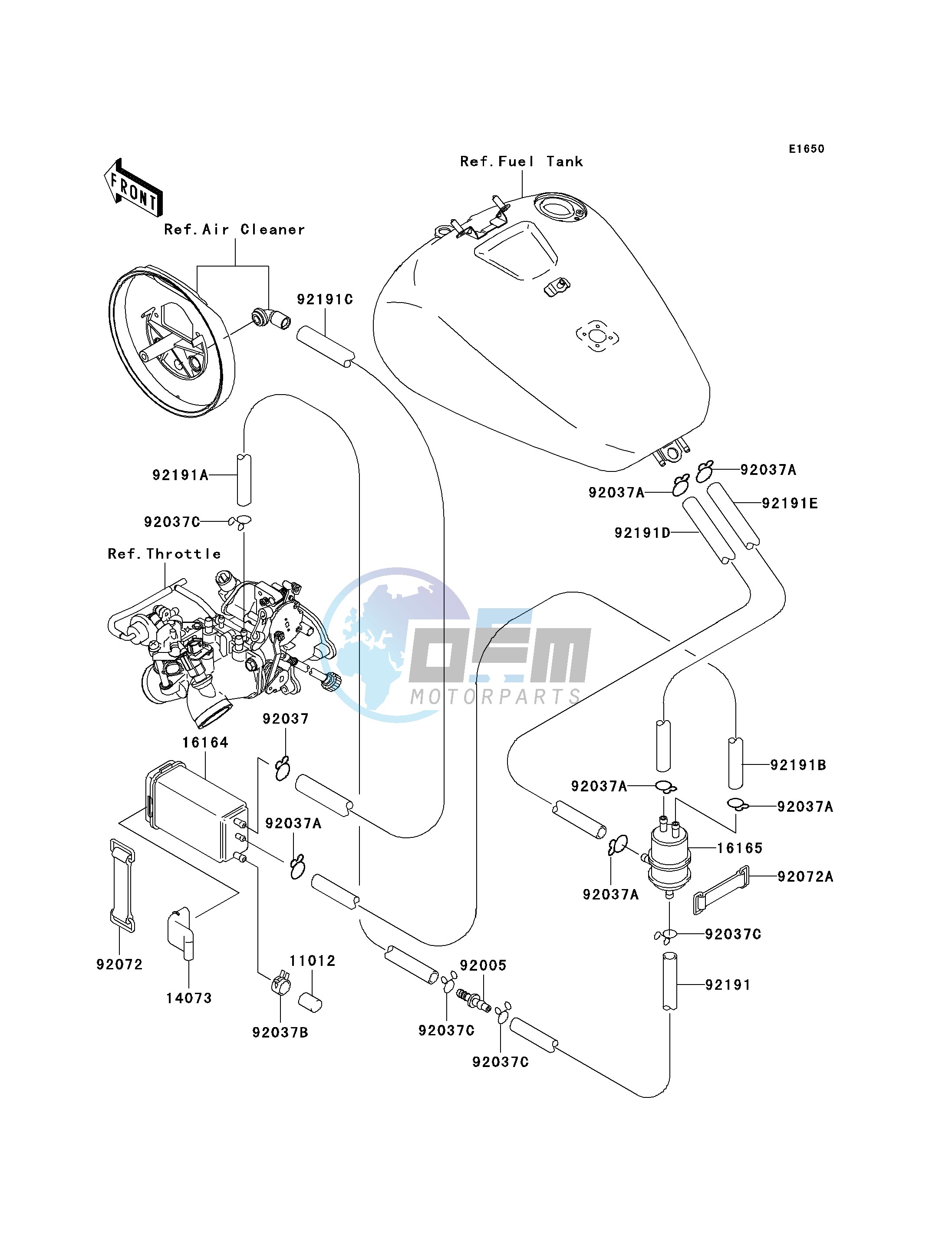 FUEL EVAPORATIVE SYSTEM