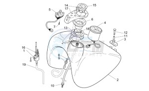 Classic 125 drawing Fuel Tank