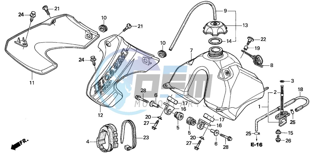 FUEL TANK (XR70R1/2/3)