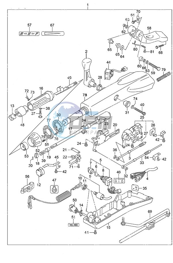 Opt: Tiller Handle