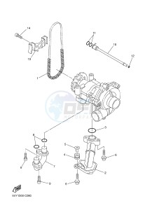 FZ1-N FZ1 (NAKED) 1000 (1EC4 1EC5 1EC6) drawing OIL PUMP