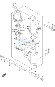 DF 40A drawing Trim Cylinder