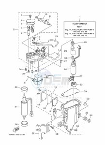 F350AETX drawing FUEL-PUMP-1