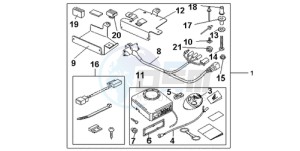 CBF1000A9 France - (F / ABS CMF) drawing ALARM SYS.