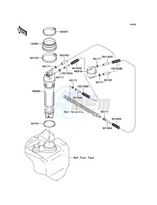 JET SKI STX-12F JT1200D6F FR drawing Fuel Pump