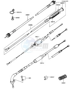 KE 100 B [KE100] (B9-F10) [KE100] drawing CABLE