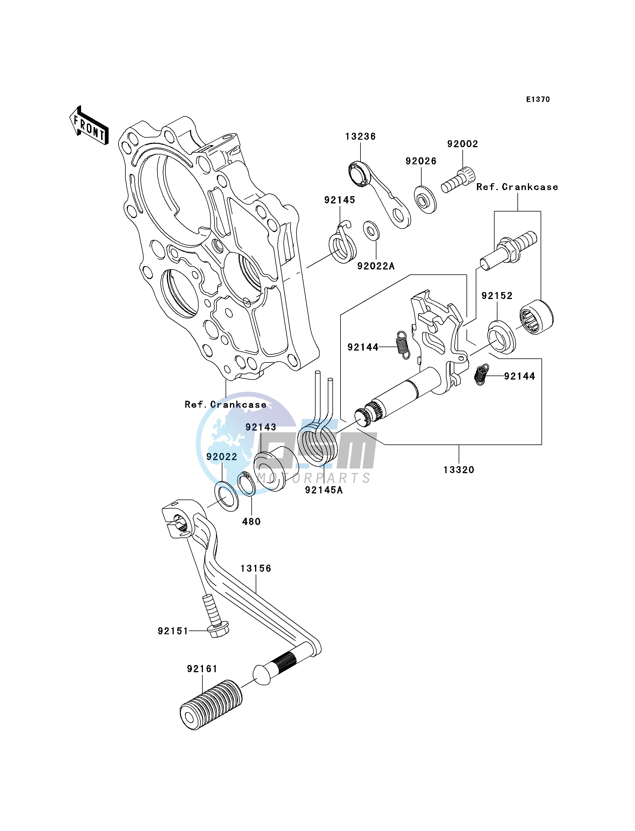 GEAR CHANGE MECHANISM