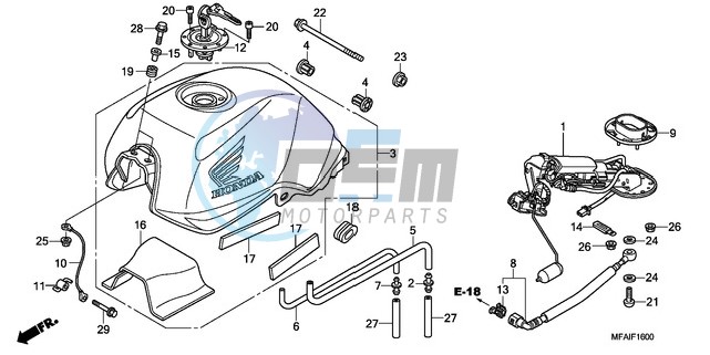 FUEL TANK/FUEL PUMP