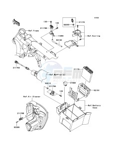 VN1700 CLASSIC TOURER VN1700C9FA GB XX (EU ME A(FRICA) drawing Fuel Injection