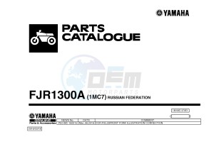 FJR1300A FJR1300A ABS (1MC7) drawing .1-Front-Page