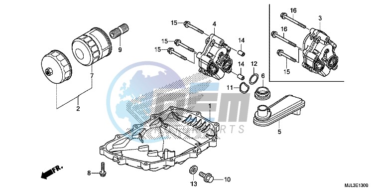 OIL PAN/ OIL PUMP