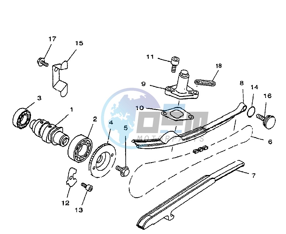 CAMSHAFT -CHAIN