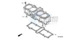 CB13009 BR / CO MME - (BR / CO MME) drawing CYLINDER