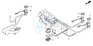 GL1500SE GOLDWING SE drawing SOLENOID VALVE