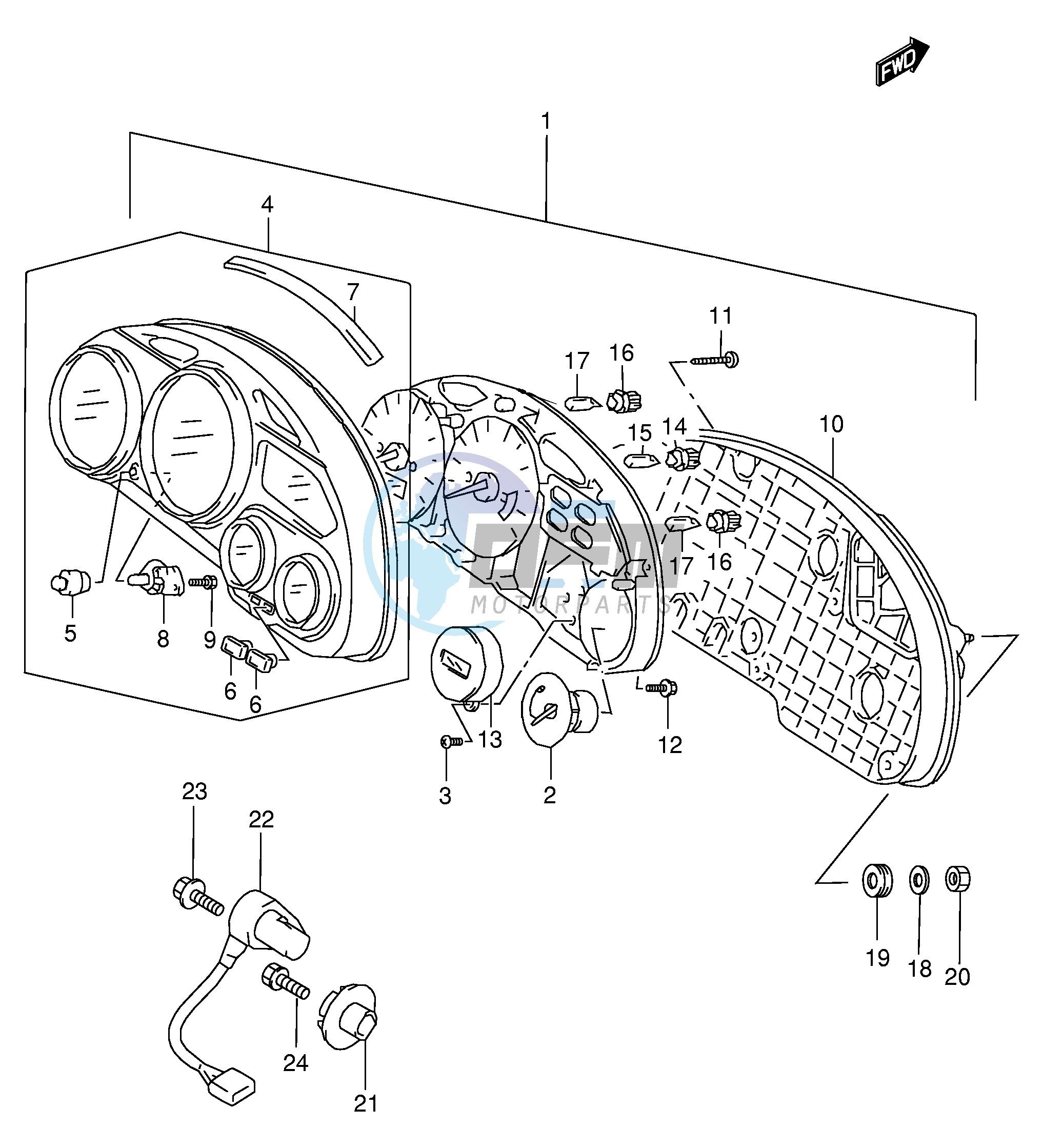 SPEEDOMETER (MODEL Y)