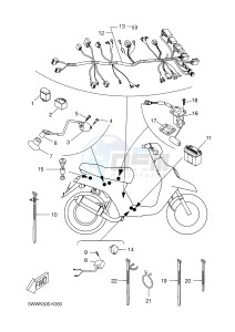 CW50 BOOSTER (5WWN 5WWN) drawing ELECTRICAL 2