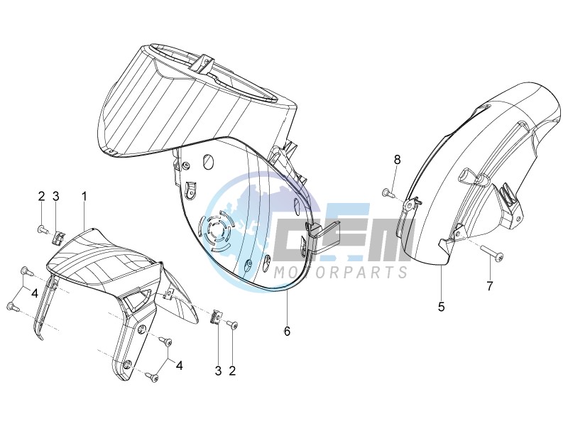 Wheel housing - Mudguard