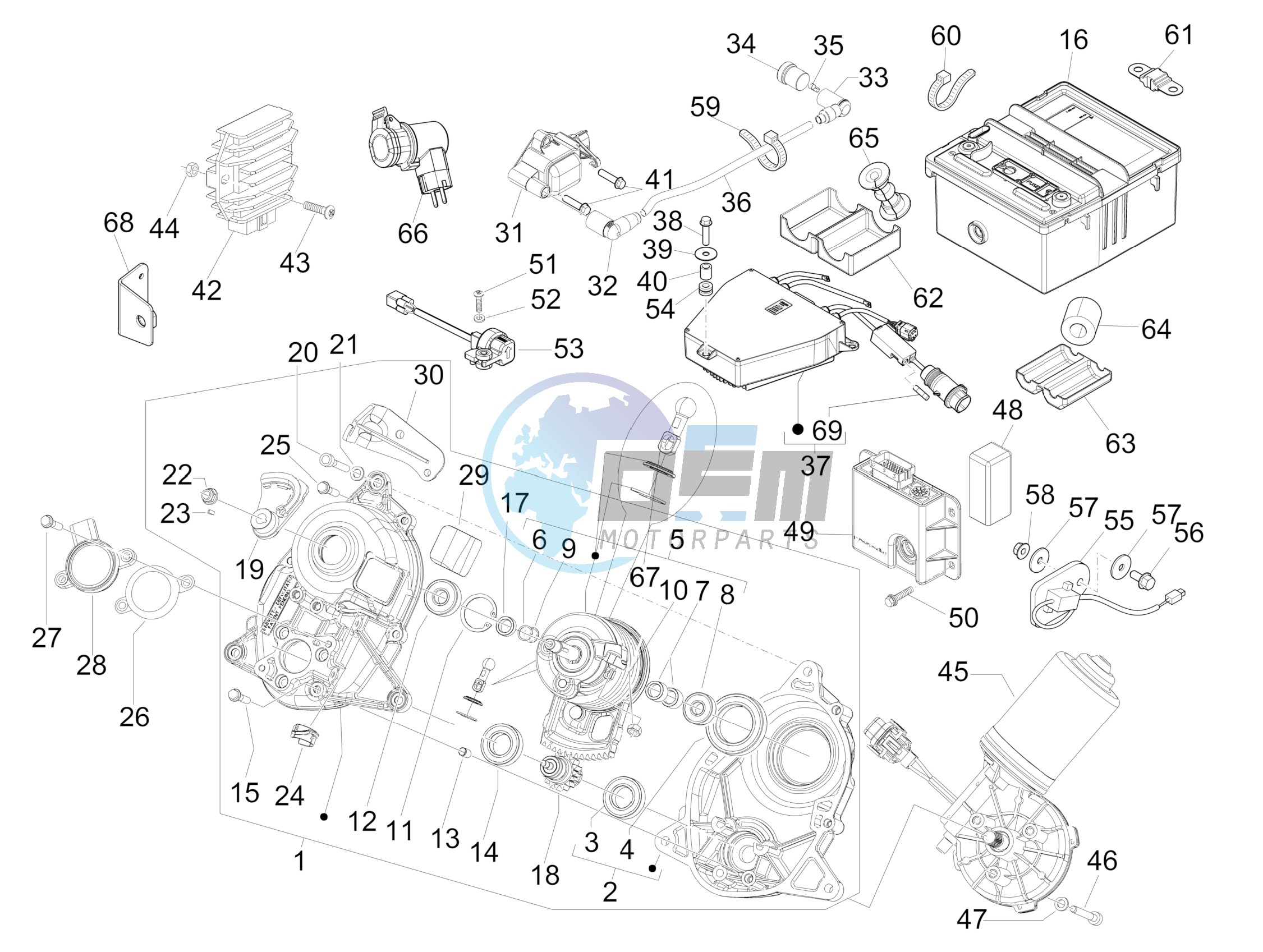 Voltage Regulators - Electronic Control Units (ecu) - H.T. Coil