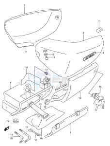 VL1500 (E2) drawing FRAME COVER (MODEL K5 K6 K7)