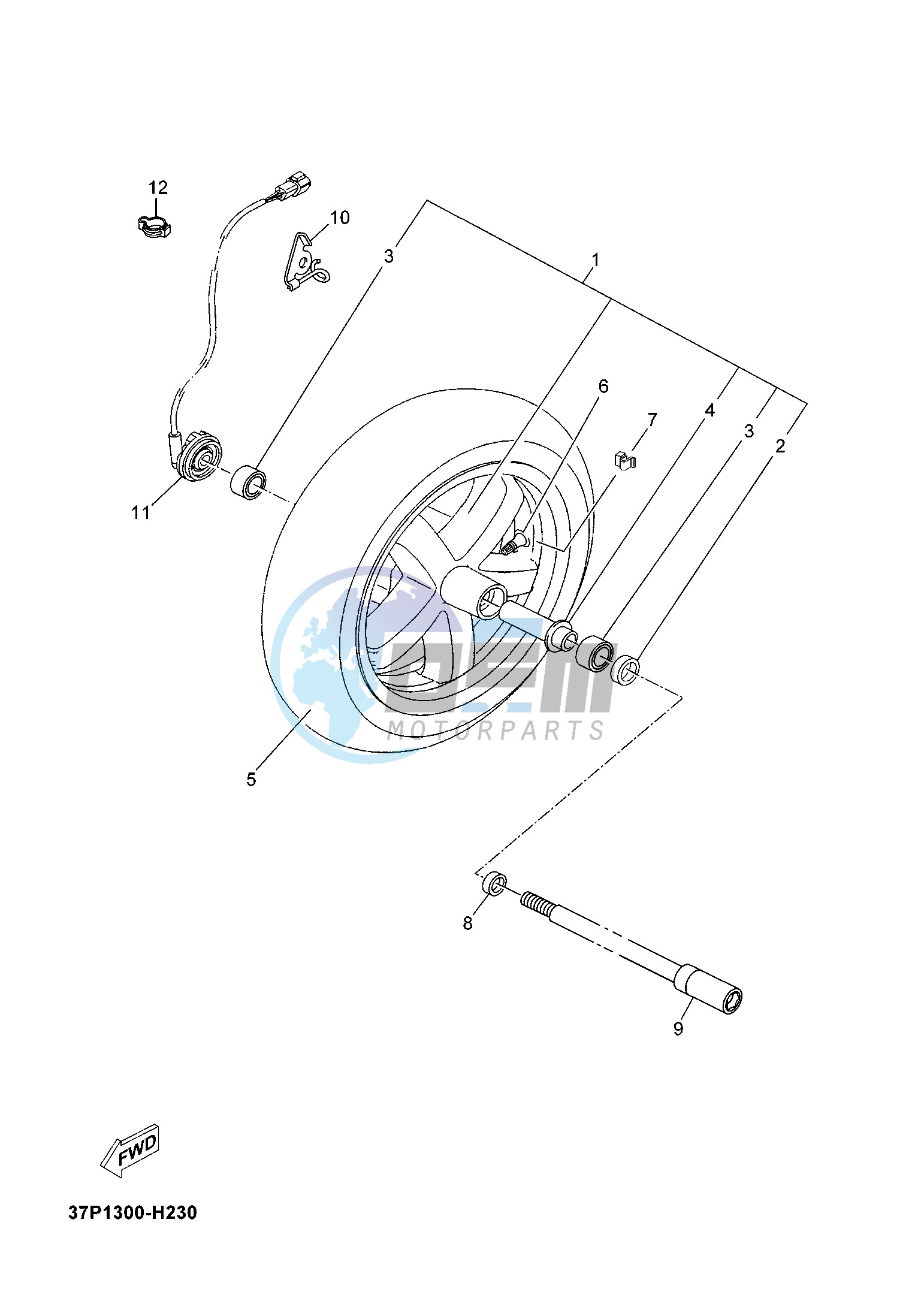 FRONT WHEEL