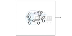 ST13009 Europe Direct - (ED / MME) drawing PANNIER INNER BAND SET