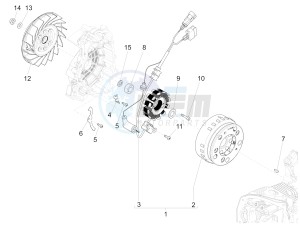 Liberty 150 iGet 4T 3V ie ABS (APAC) drawing Flywheel magneto