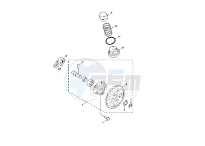 NXC CYGNUS X 125 drawing OIL PUMP