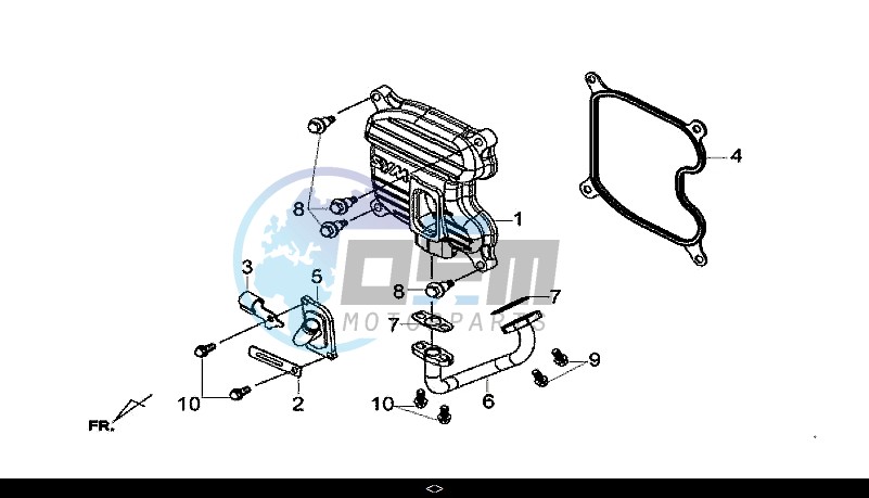 CYLINDER HEAD COVER / GTS 300I ABS (LN30W9-EU) (L7-M0)