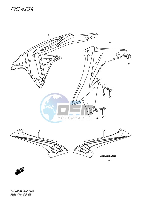 FUEL TANK COVER