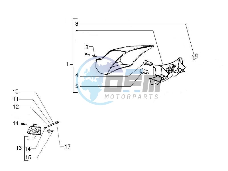 Tail light - Turn signal lamps