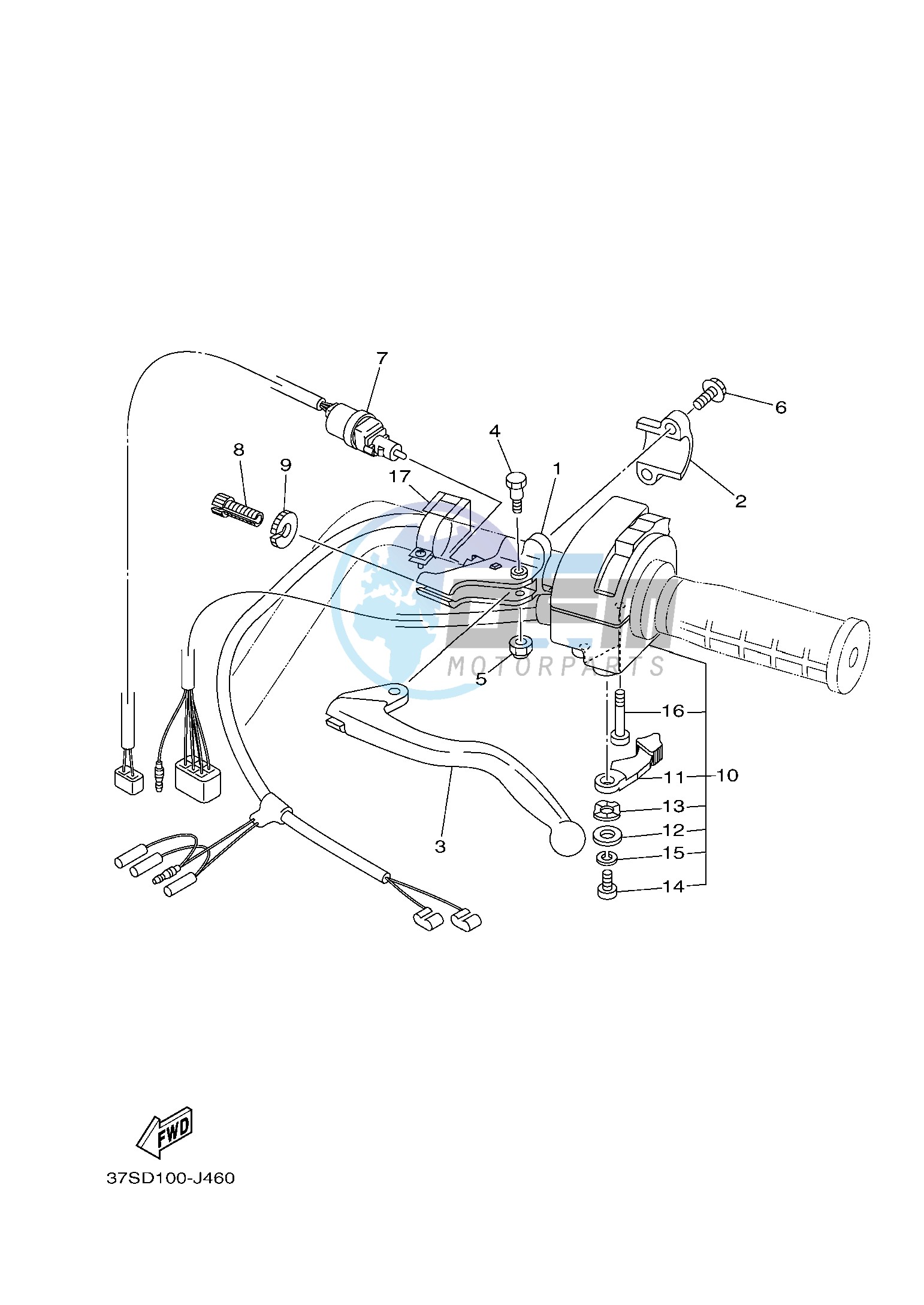 HANDLE SWITCH & LEVER