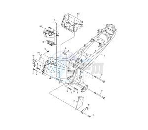 XJ6-S DIVERSION 600 drawing FRAME