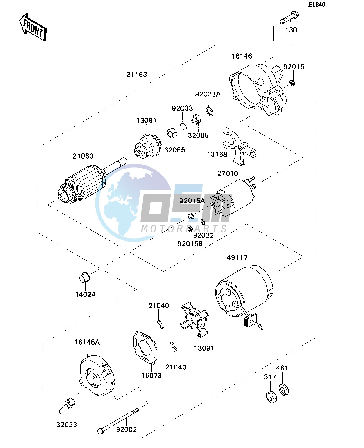 STARTER MOTOR