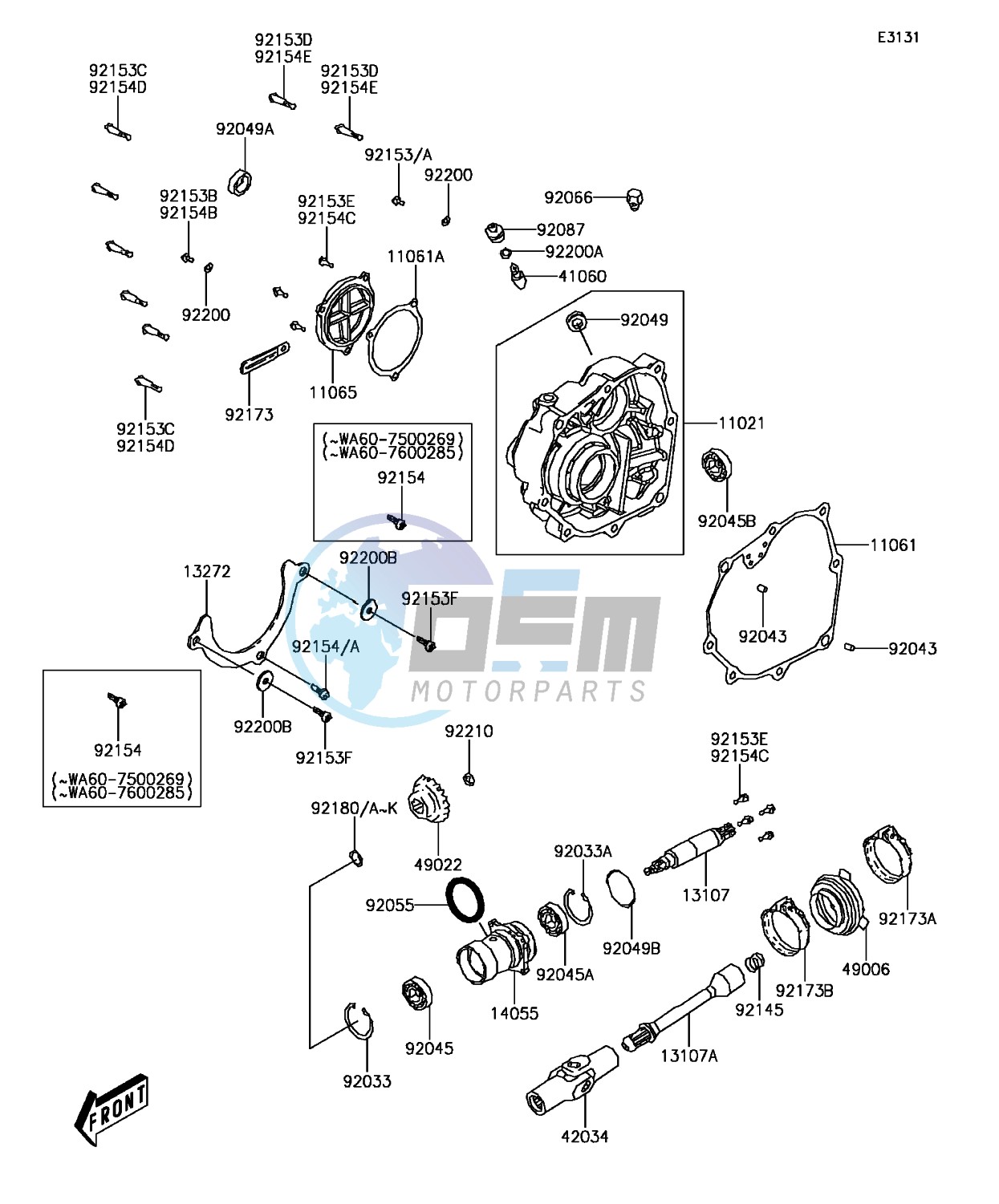 Front Bevel Gear