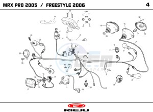 MRX-50-FREESTYLE-BLUE drawing ELECTRICAL